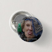 Badge Rond 2,50 Cm Beauté indomptée (Devant & derrière)