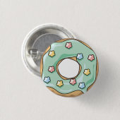 Badge Rond 2,50 Cm Bécasseau vert (Devant & derrière)