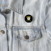 Badge Rond 2,50 Cm Beekeeper Art Bumble Bee Squad (En situation)