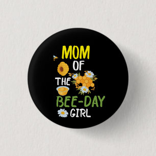 Badge Rond 2,50 Cm Beekeeper Art Maman Of The Bee Day Girl 2