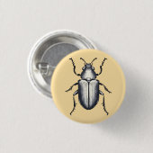 Badge Rond 2,50 Cm Beetle (Devant & derrière)