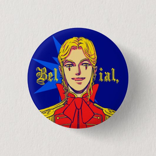 Badge Rond 2,50 Cm Belial (Devant)