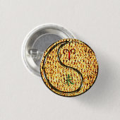 Badge Rond 2,50 Cm Bélier et chèvre (Devant & derrière)