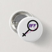 Badge Rond 2,50 Cm Belle Femme Fatale (BFF) (Devant & derrière)