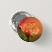 Badge Rond 2,50 Cm Belle photo de Rose romantique (Devant & derrière)