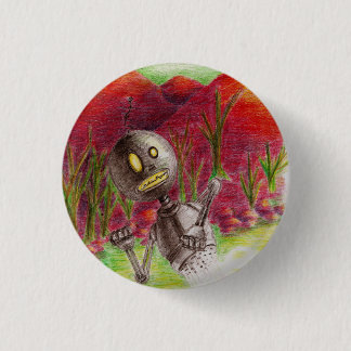 Badge Rond 2,50 Cm Belvédère le robot