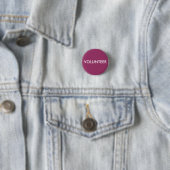 BADGE ROND 2,50 CM BÉNÉVOLE (En situation)