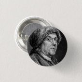 BADGE ROND 2,50 CM BENJAMIN FRANKLIN (Devant & derrière)