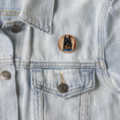 Badge Rond 2,50 Cm Berger de Beauce (En situation)