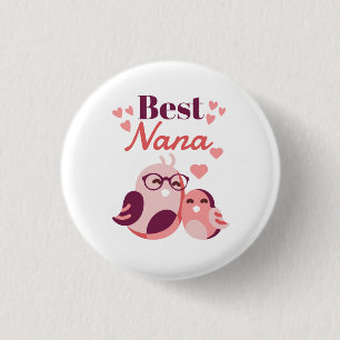 Badge Rond 2,50 Cm Best Nana