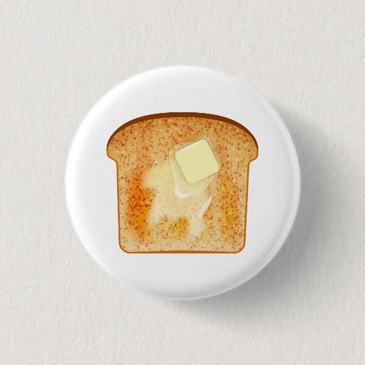 Badge Rond 2,50 Cm Beurre (Devant)