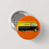 Badge Rond 2,50 Cm Bibliobus (Devant & derrière)