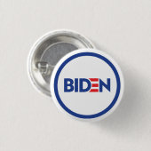 Badge Rond 2,50 Cm Biden (Devant & derrière)