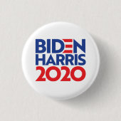 BADGE ROND 2,50 CM BIDEN HARRIS 2020 (Devant)