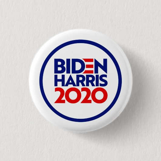 Badge Rond 2,50 Cm Biden/Harris 2020 (Devant)