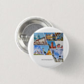 Badge Rond 2,50 Cm Biélorussie Mir Castle Architecture Button Pin (Devant & derrière)