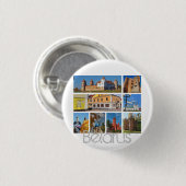 Badge Rond 2,50 Cm Biélorussie Mir Castle Architecture Button Pin (Devant & derrière)