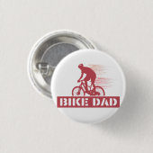 Badge Rond 2,50 Cm Bike Papa (Devant & derrière)