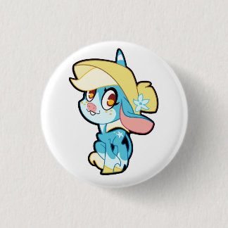 Badge Rond 2,50 Cm Billie sur un bouton