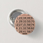 BADGE ROND 2,50 CM BINGO-TEST (Devant & derrière)