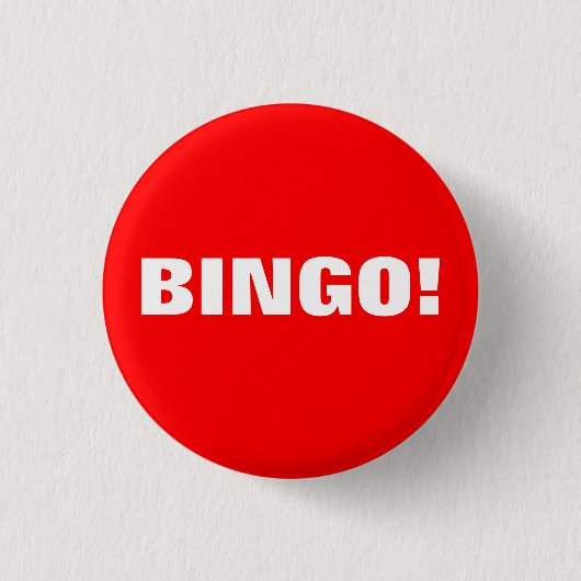 Badge Rond 2,50 Cm BINGO-TEST ! Bouton (Devant)