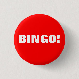 Badge Rond 2,50 Cm BINGO-TEST ! Bouton
