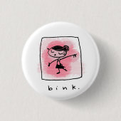 Badge Rond 2,50 Cm bink. (Devant)