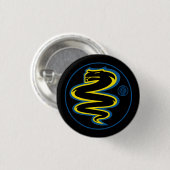 Badge Rond 2,50 Cm Biscione Nerazzurro, épingle (noir) (Devant & derrière)
