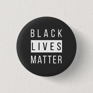 Badge Rond 2,50 Cm Black Lives Matter
