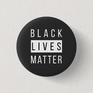 Badge Rond 2,50 Cm Black Lives Matter