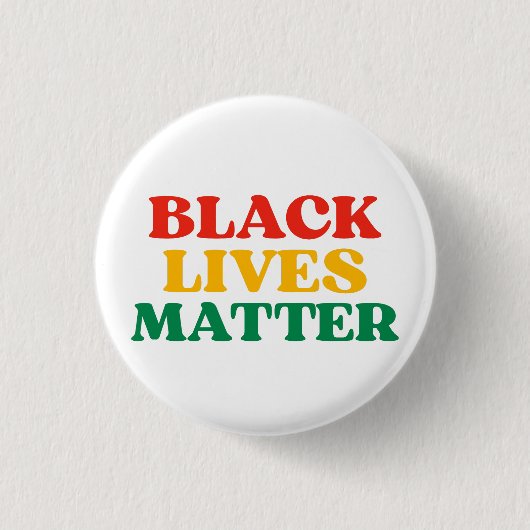 Badge Rond 2,50 Cm Black Lives Matter Ornament (Devant)
