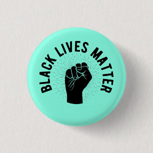 Badge Rond 2,50 Cm Black Lives Matter Solidarity Button