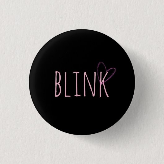 BADGE ROND 2,50 CM BLACKPINK (Devant)