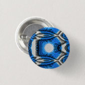 Badge Rond 2,50 Cm Bleu atomique (Devant & derrière)