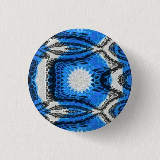 Badge Rond 2,50 Cm Bleu atomique (Devant)