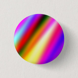Badge Rond 2,50 Cm Bleu rose ombre couleur d'eau abstrait pastel arc-