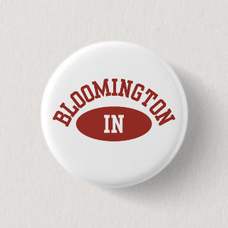 Badge Rond 2,50 Cm Bloomington Indiana Button- College Football Pin