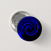 Badge Rond 2,50 Cm Blue Sapphire (Devant & derrière)
