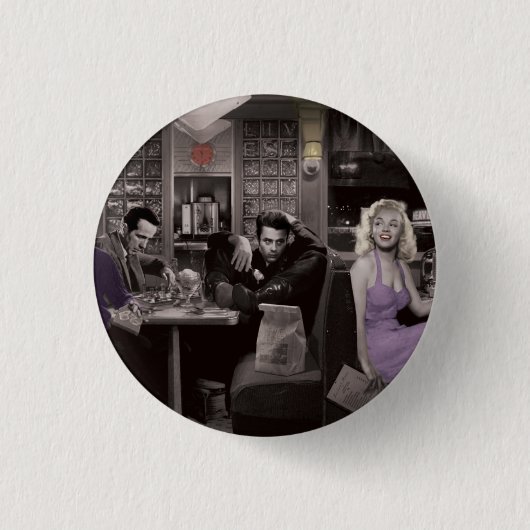 Badge Rond 2,50 Cm Blueplate 2 (Devant)