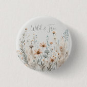 Badge Rond 2,50 Cm Boho Wildflower (Devant)