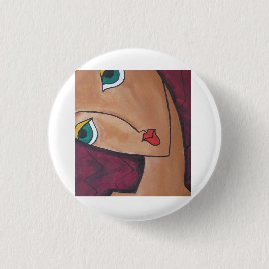 Badge Rond 2,50 Cm boisseau (Devant)