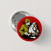 BADGE ROND 2,50 CM BOLSHEVIKS (Devant & derrière)