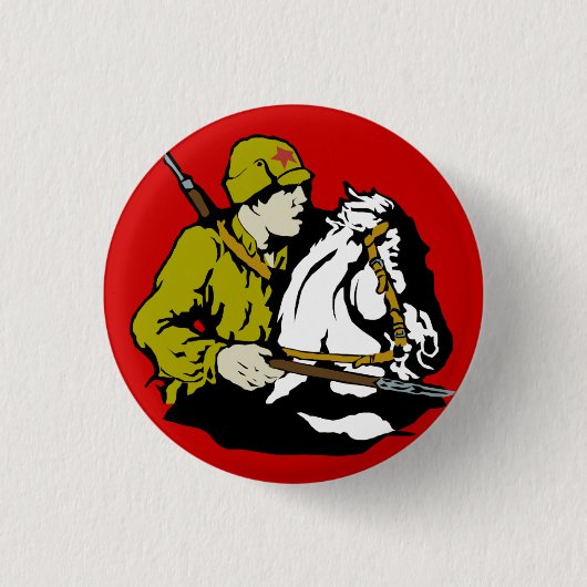 BADGE ROND 2,50 CM BOLSHEVIKS (Devant)