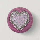Badge Rond 2,50 Cm Bon Amour Charme (Devant)