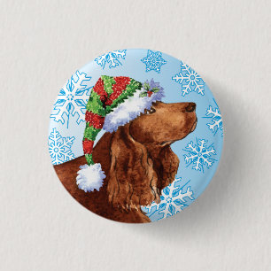 Badge Rond 2,50 Cm Bon Howlidays Field Spaniel Pinback Button