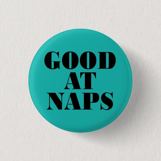 Badge Rond 2,50 Cm Bon pour Naps (Devant)
