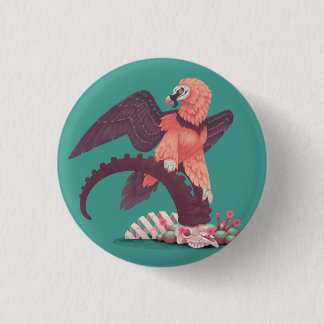 Badge Rond 2,50 Cm Bone King