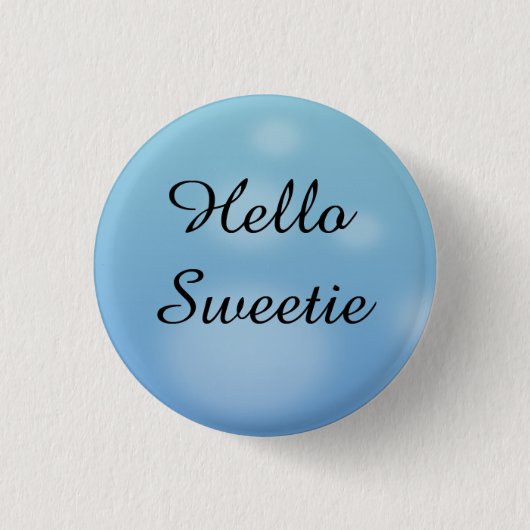 Badge Rond 2,50 Cm Bonjour bonbon (Devant)