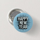 Badge Rond 2,50 Cm Bonne année (Devant & derrière)