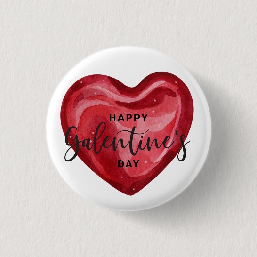 Badge Rond 2,50 Cm Bonne fête des Galentines (Devant)